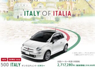 「Fiat 500 Italy」を発売