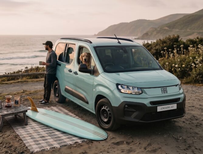 フィアット 限定車「DOBLÒ Menta」を発売 週末を自分らしく彩る限定車